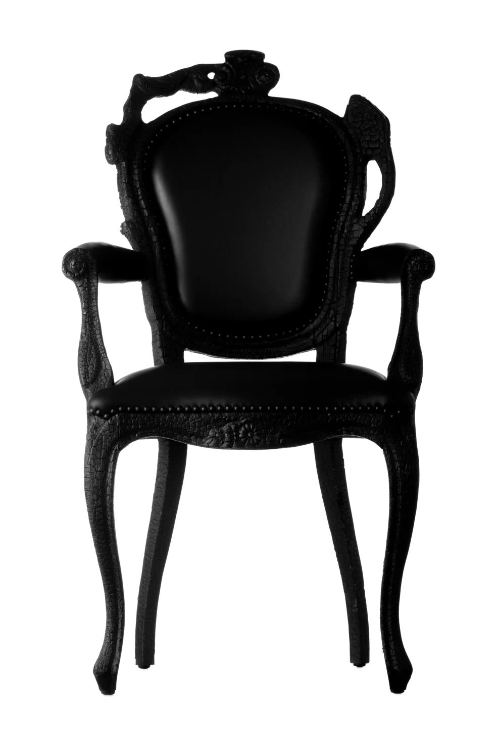 Smoke dining armchair